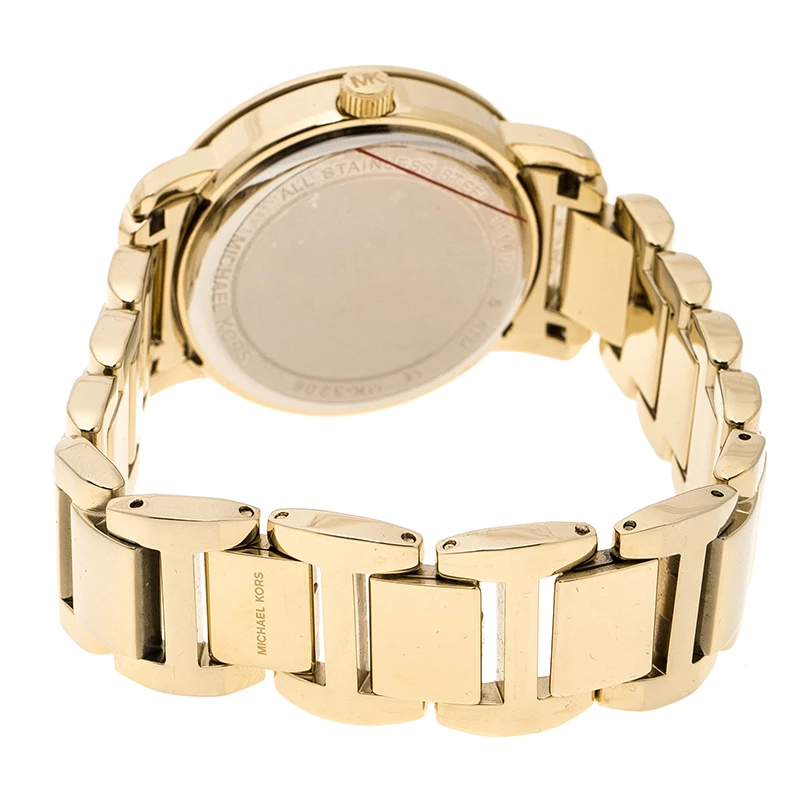 Michael Kors Gold Tone Runway MK3206 Women's Wristwatch 38 Mm For Women - Image 5