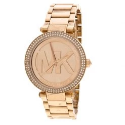 Michael Kors Parker Rose Gold Plated Parker MK5865 Women's Wristwatch 39 Mm For Women