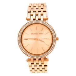 Michael Kors Rose Gold Plated Stainless Steel Darci MK3192 Women's Wristwatch 39 Mm For Women