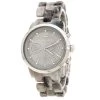 Michael Kors Grey Acetate Stainless Steel Audrina MK6310 Women's Wristwatch 41 Mm For Women
