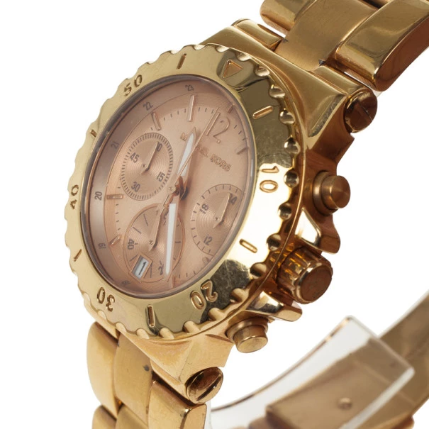 Michael Kors Gold Plated Womens Watch 36 MM For Women - Image 2