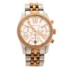 Michael Kors Silver Three-Tone Stainless Steel Lexington MK5735 Women's Wristwatch 38 Mm For Women