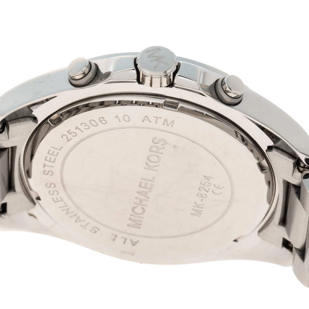 Michael Kors Silver Stainless Steel Bradshaw MK8254 Men's Wristwatch 48 MM For Men - Image 4