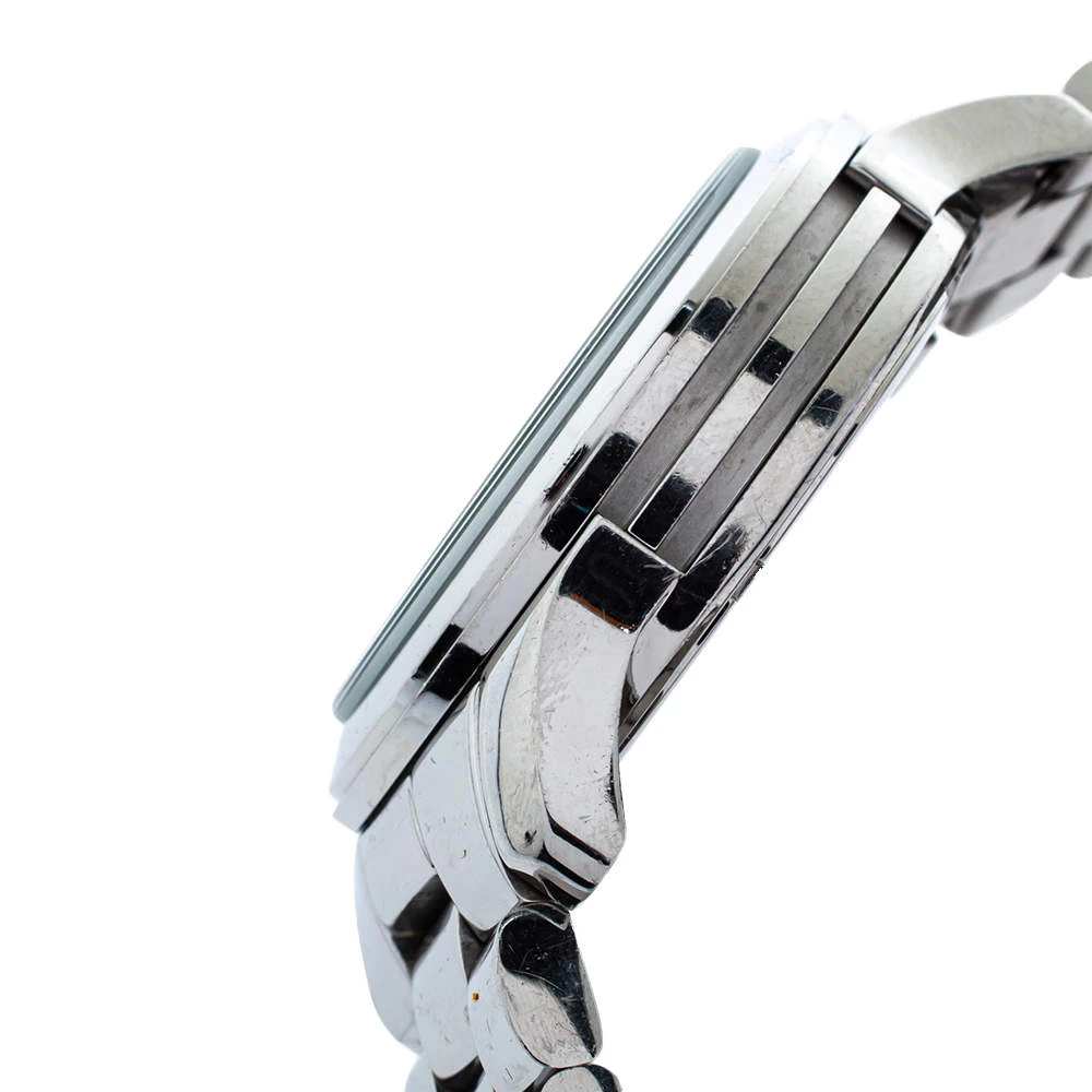 Michael Kors Silver Crystal Pave Stainless Steel Runway MK5544 Women's Wristwatch 45 Mm For Women - Image 7