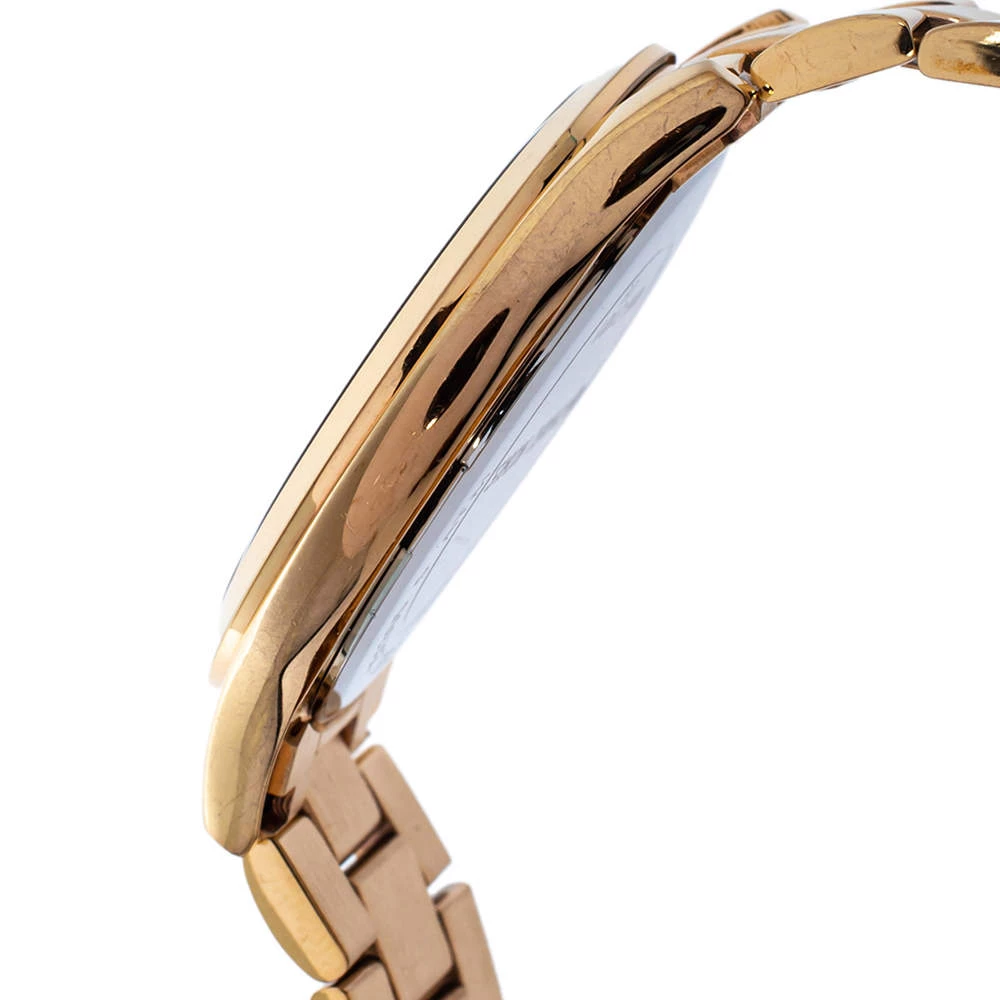 Michael Kors Brown Rose Gold Plated Steel Runway MK3181 Women's Wristwatch 42 Mm For Women - Image 7