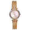 Michael Kors Rose Gold Tone Stainless Steel Mini Darci MK3366 Women's Wristwatch 33 Mm For Women