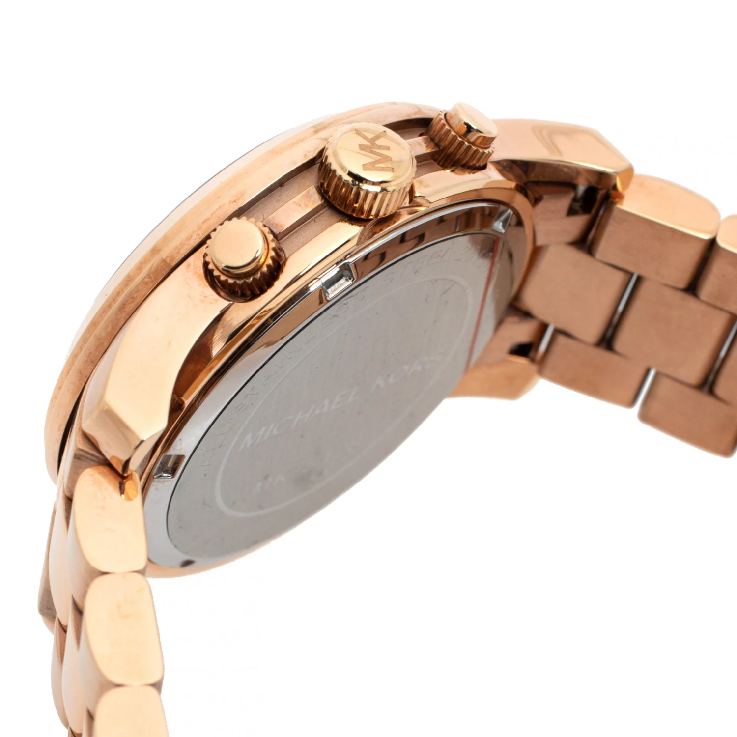 Michael Kors Rose Gold Tone Stainless Steel Runway MK5128 Women's Wristwatch 38MM For Women - Image 6