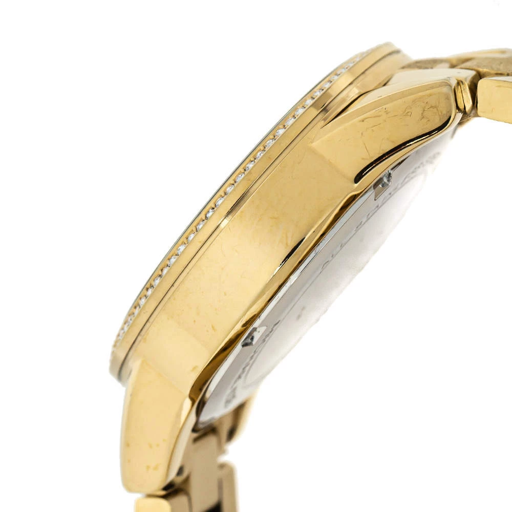 Michael Kors Gold Tone Stainless Steel Ritz Chronograph MK6597 Women's Wristwatch 37 Mm For Women - Image 7