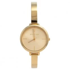 Michael Kors Gold Tone Stainless Steel Jaryn MK3734 Women's Wristwatch 36 Mm For Women