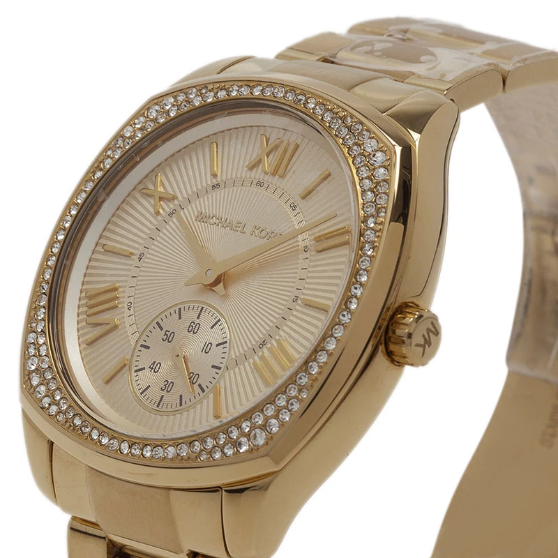 Michael Kors Gold Stainless Steel Diamond Bryn Women's Wristwatch 38MM For Women - Image 2