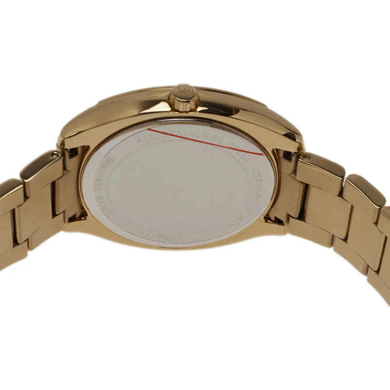 Michael Kors Gold Stainless Steel Diamond Bryn Women's Wristwatch 38MM For Women - Image 4