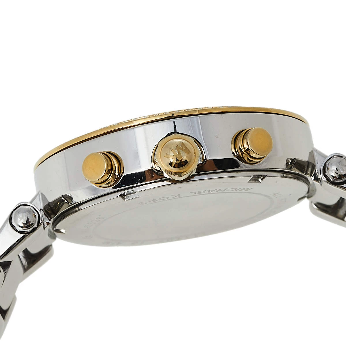 Michael Kors Silver Two-Tone Stainless Steel Parker MK5626 Women's Wristwatch 39 Mm For Women - Image 7