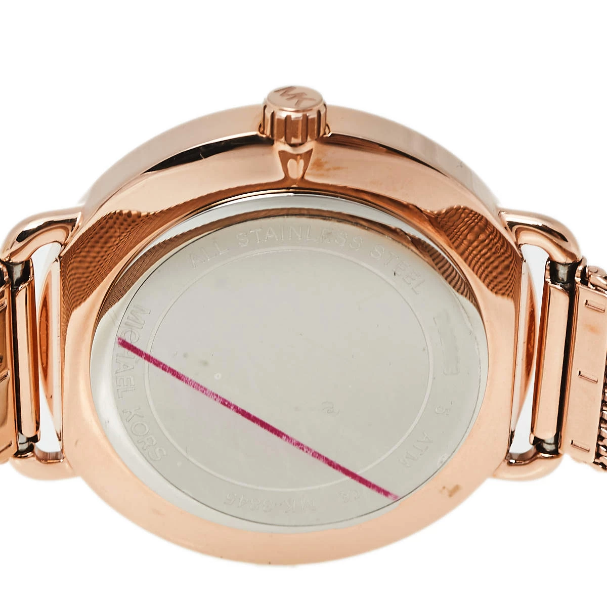 Michael Kors Rose Gold Tone Stainless Steel Portia MK3845 Women's Wristwatch 37 Mm For Women - Image 4