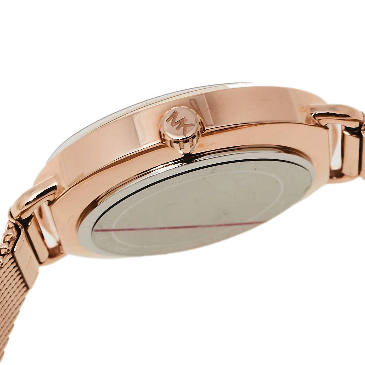 Michael Kors Rose Gold Tone Stainless Steel Portia MK3845 Women's Wristwatch 37 Mm For Women - Image 6