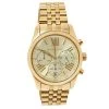 Michael Kors Champagne Gold Tone Stainless Steel Lexington MK5556 Women's Wristwatch 38 Mm For Women