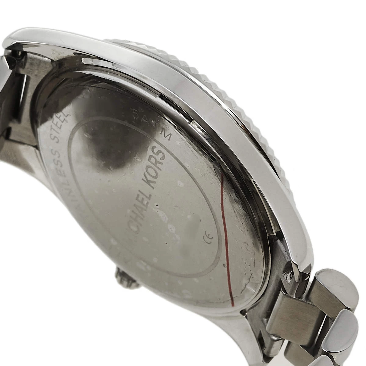 Michael Kors Blue Stainless Steel Blake MK3225 Unisex Wristwatch 41.50 Mm For Women - Image 7