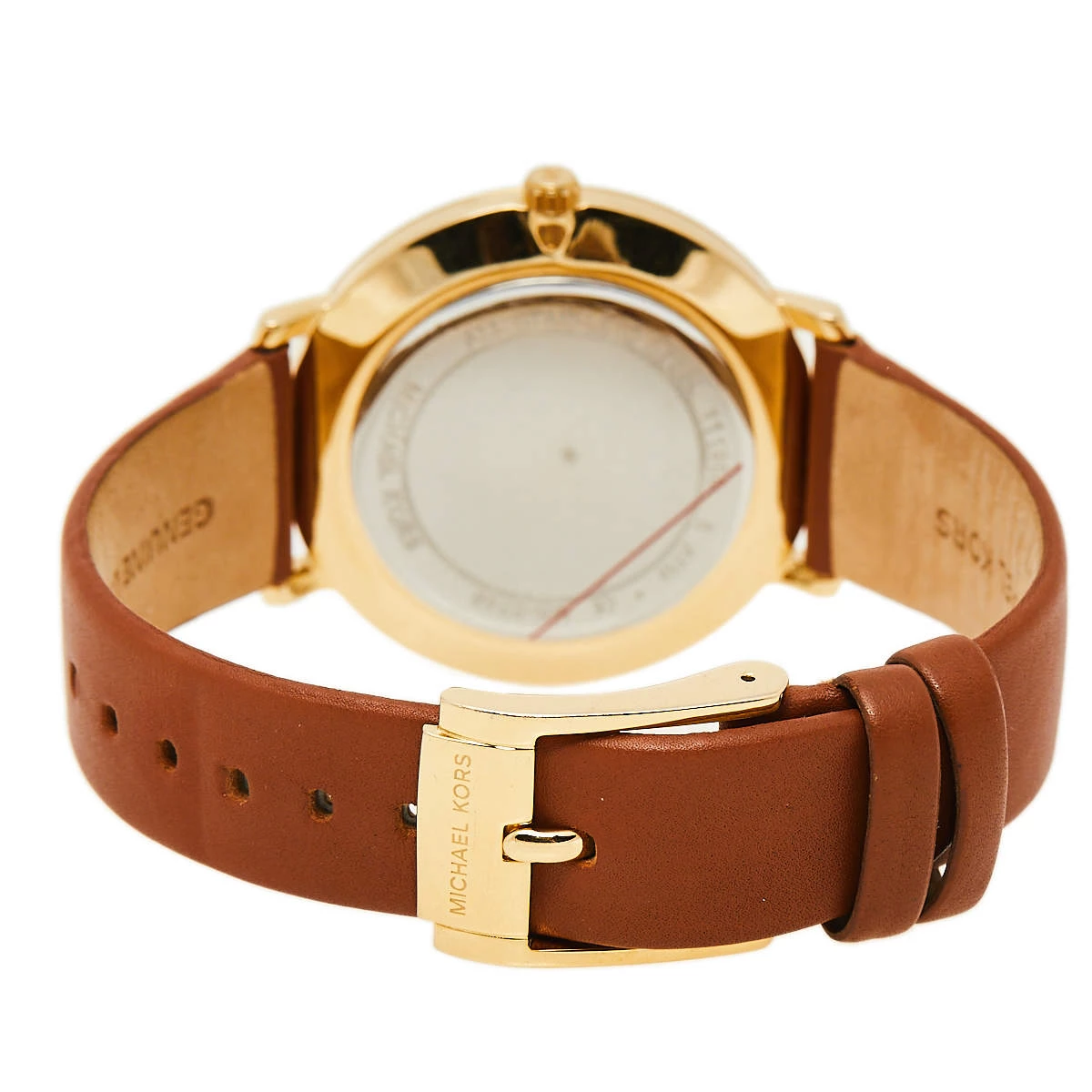 Michael Kors Silver Gold Tone Stainless Steel Pyper MK2740 Women's Wristwatch 38 MM For Women - Image 5