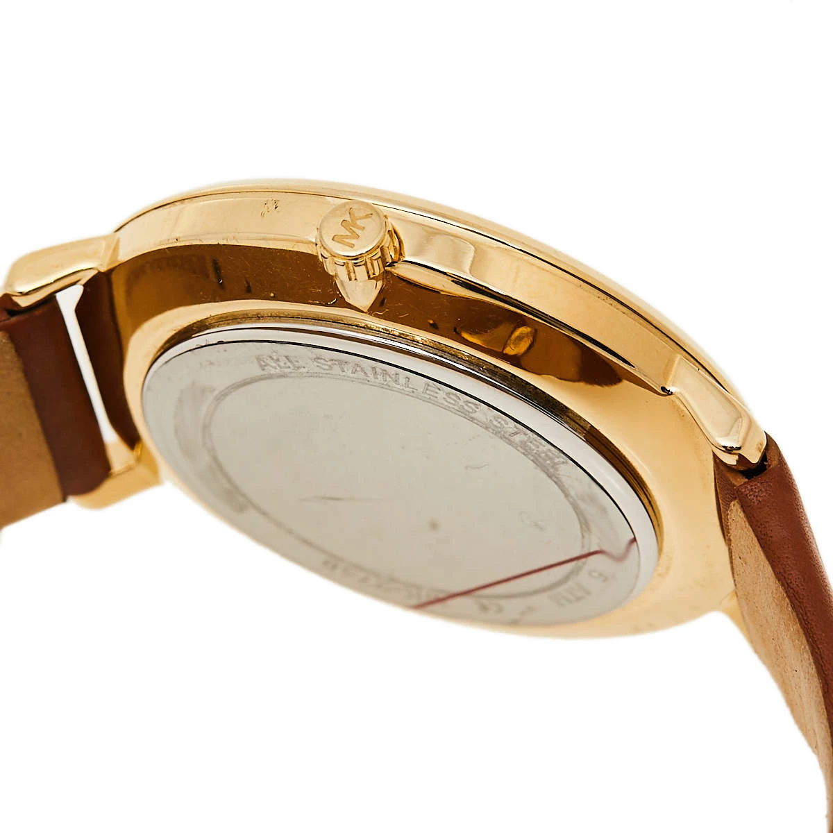 Michael Kors Silver Gold Tone Stainless Steel Pyper MK2740 Women's Wristwatch 38 MM For Women - Image 6