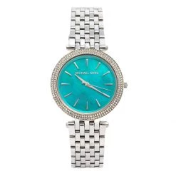 Michael Kors Blue Mother Of Pearl Stainless Steel Darci MK3515 Women's Wristwatch 39 Mm For Women