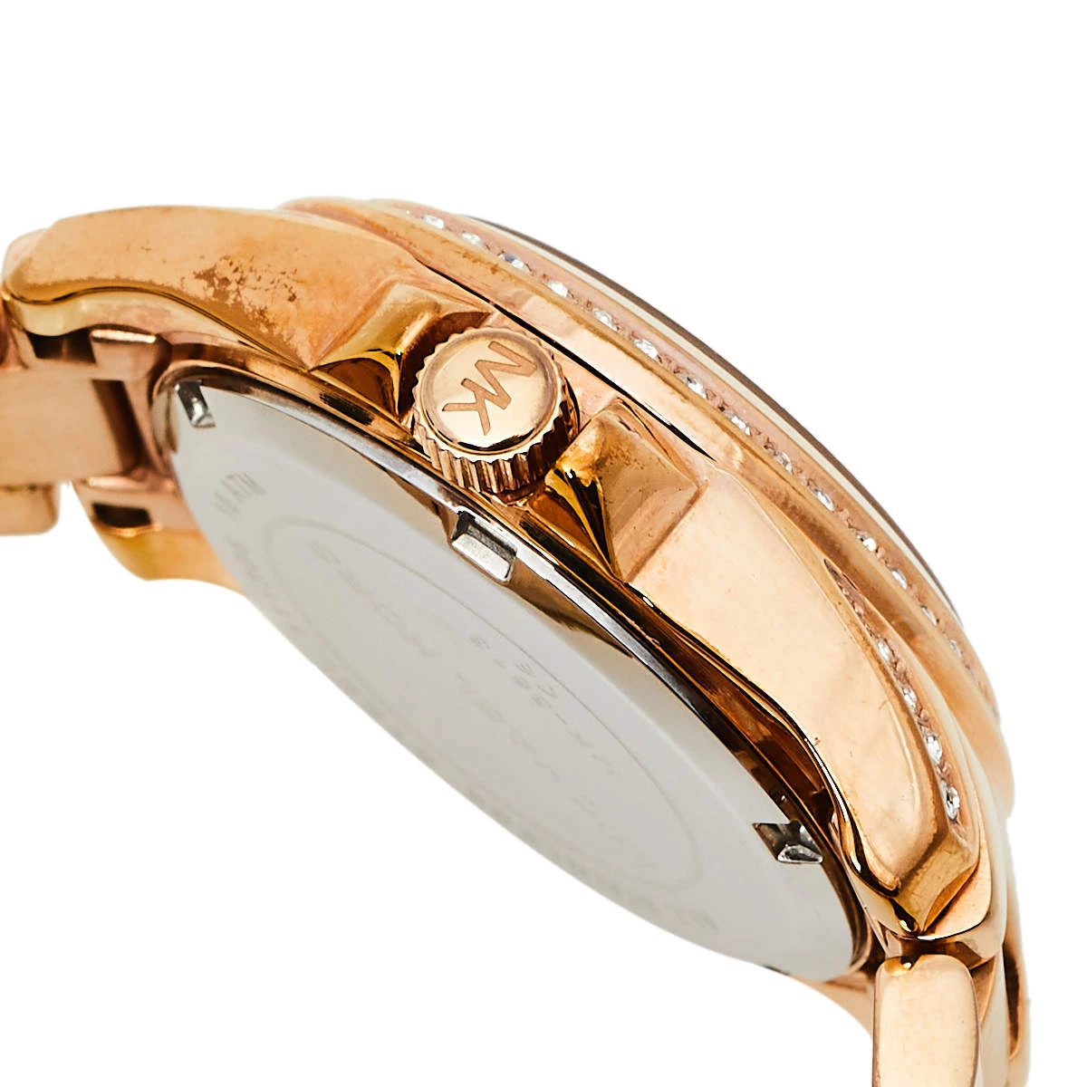 Michael Kors Rose Gold Tone Stainless Steel Blair MK5613 Women's Wristwatch 33 Mm For Women - Image 6