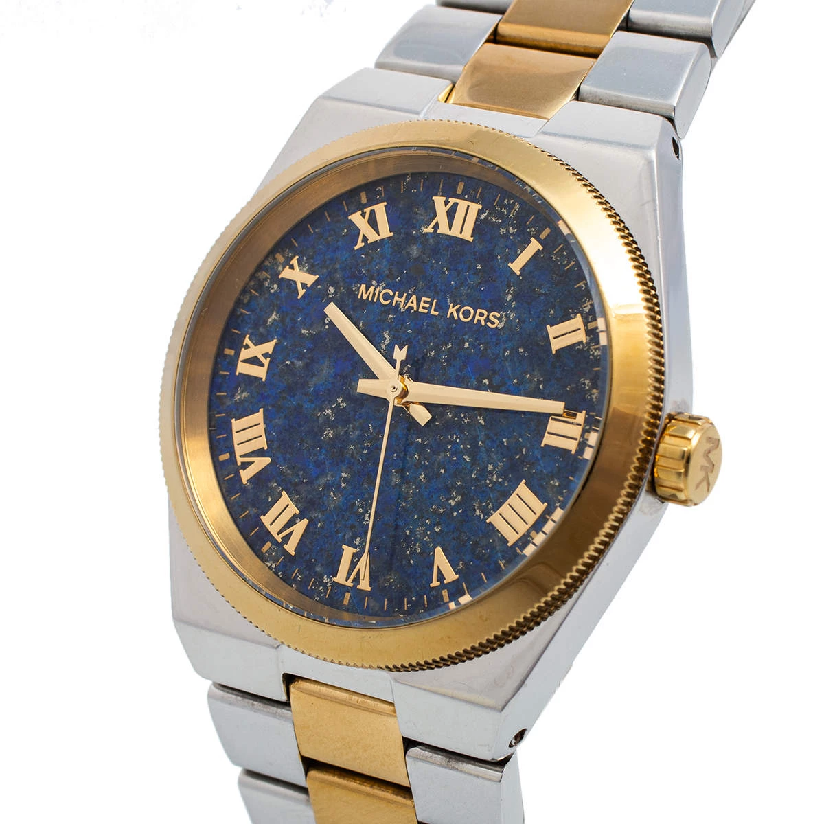Michael Kors Blue Two-Tone Stainless Steel Channing MK5893 Women's Wristwatch 38 Mm For Women - Image 2