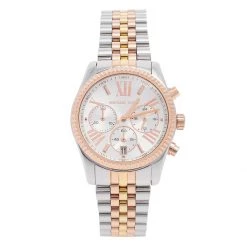 Michael Kors Silver Multicolor Stainless Steel Lexington MK5735 Women's Wristwatch 38 Mm For Women