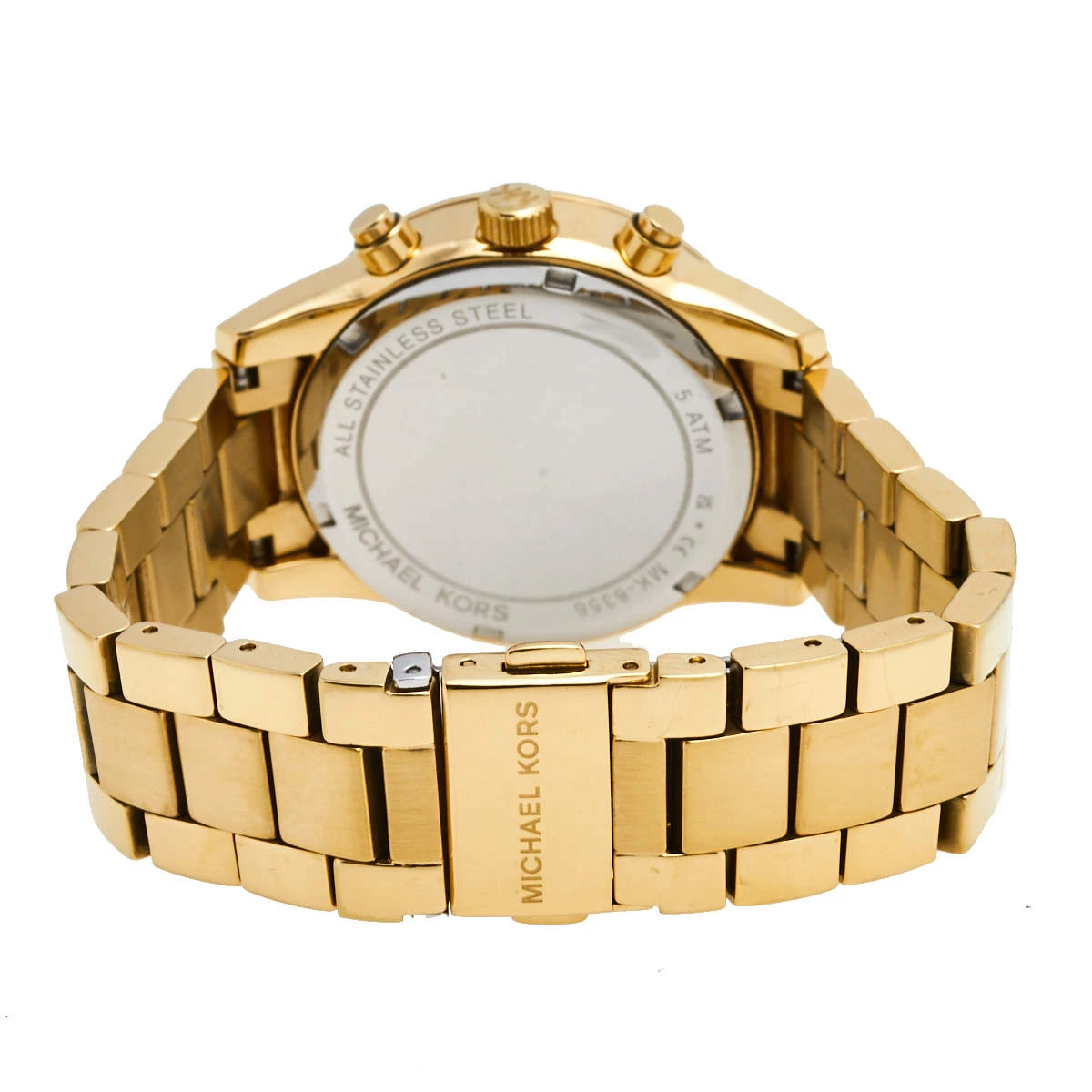 Michael Kors Champagne Gold Plated Stainless Steel Ritz MK6356 Women's Wristwatch 37 Mm For Women - Image 5