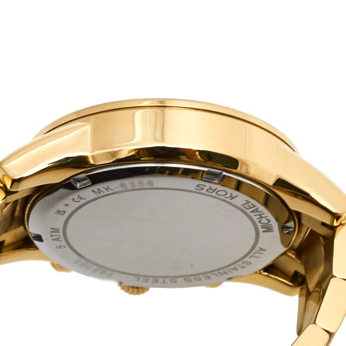 Michael Kors Champagne Gold Plated Stainless Steel Ritz MK6356 Women's Wristwatch 37 Mm For Women - Image 7