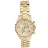Michael Kors Champagne Gold Plated Stainless Steel Ritz MK6356 Women's Wristwatch 37 Mm For Women