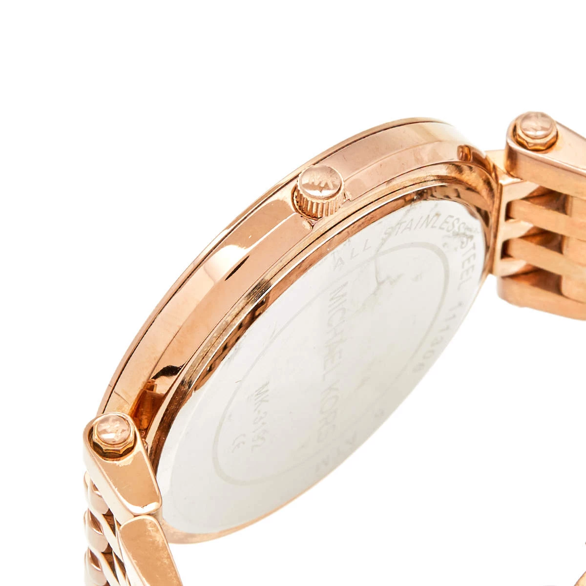 Michael Kors Champagne Rose Gold Plated Stainless Steel Darci MK3192 Women's Wristwatch 38 Mm For Women - Image 6