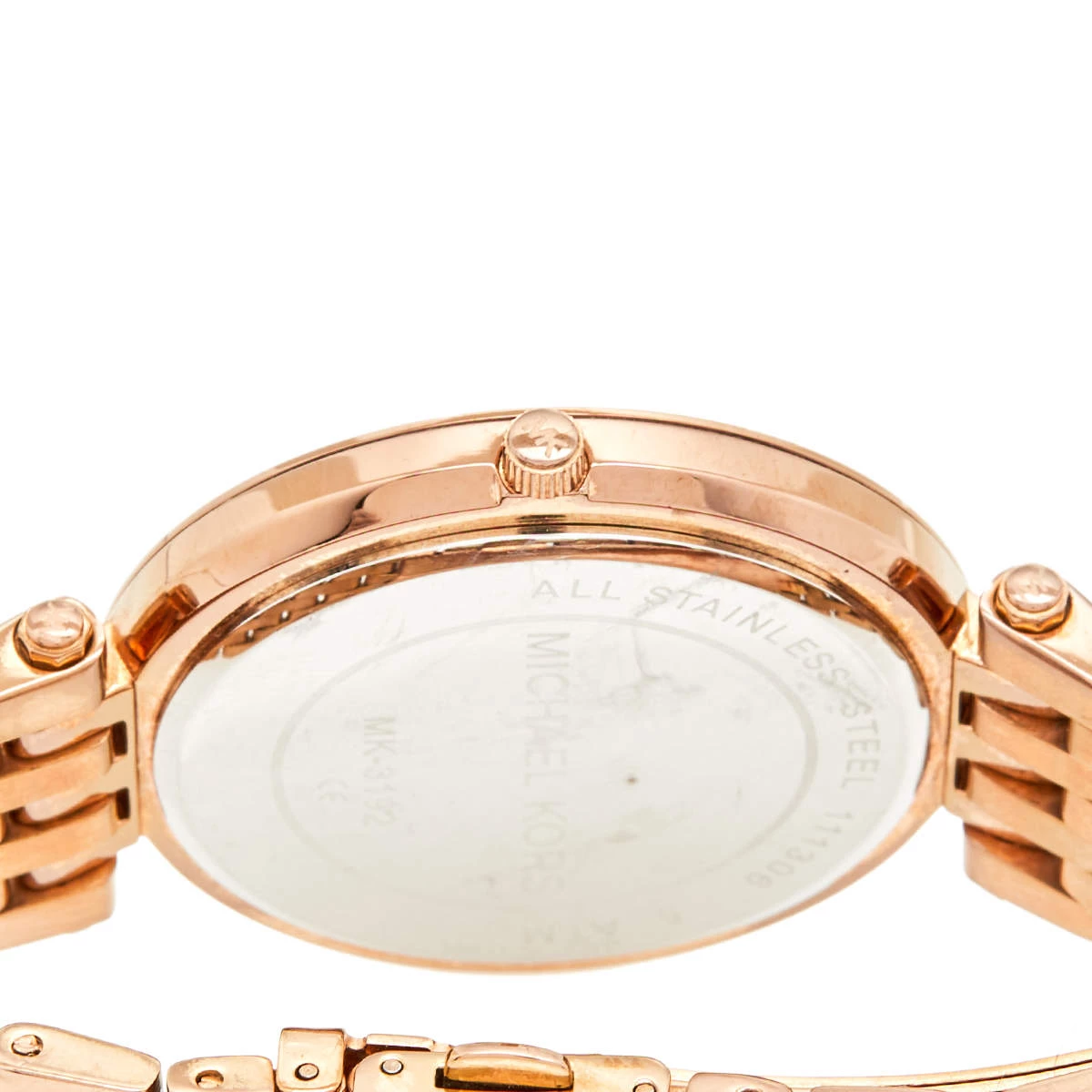 Michael Kors Champagne Rose Gold Plated Stainless Steel Darci MK3192 Women's Wristwatch 38 Mm For Women - Image 4