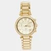 Michael Kors Champagne Gold Plated Stainless Steel Parker MK5354 Women's Wristwatch 39 Mm For Women