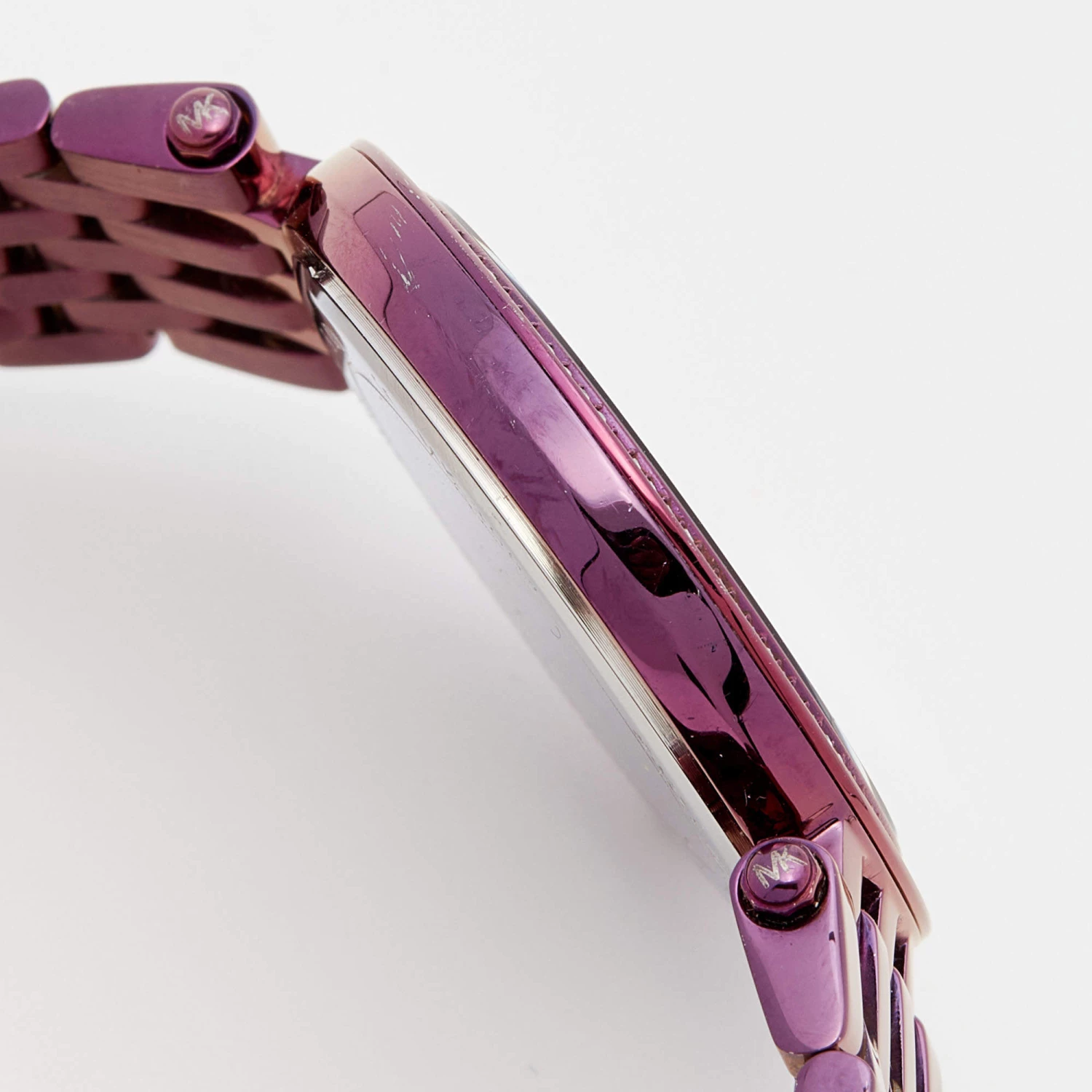 Michael Kors Grey PVD Coated Stainless Steel Darci MK3554 Women's Wristwatch 39 Mm For Women - Image 7