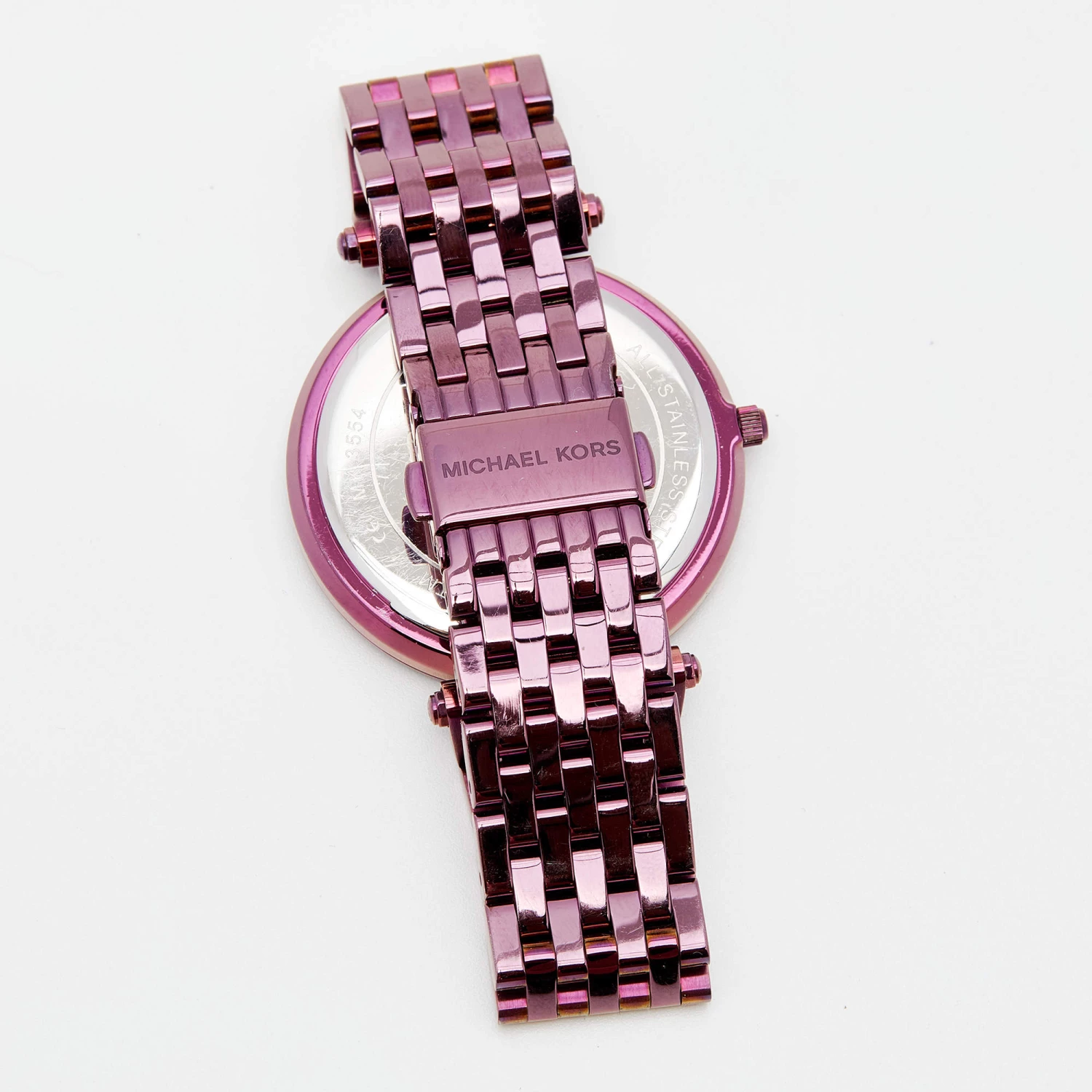 Michael Kors Grey PVD Coated Stainless Steel Darci MK3554 Women's Wristwatch 39 Mm For Women - Image 8