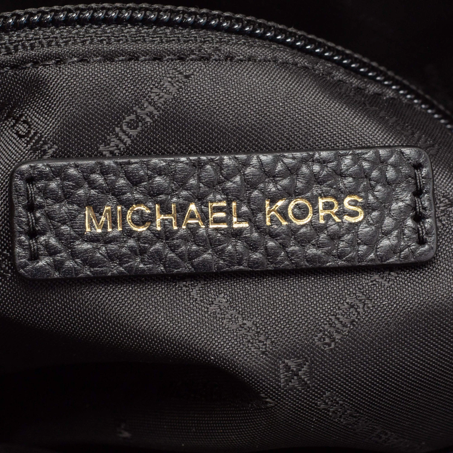 Michael Kors Black Leather Jet Set Chain Shoulder Bag For Women - Image 9