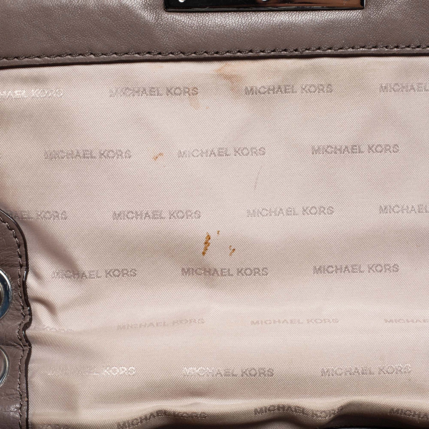 Michael Kors Dark Beige Quilted Leather Sloan Shoulder Bag For Women - Image 6