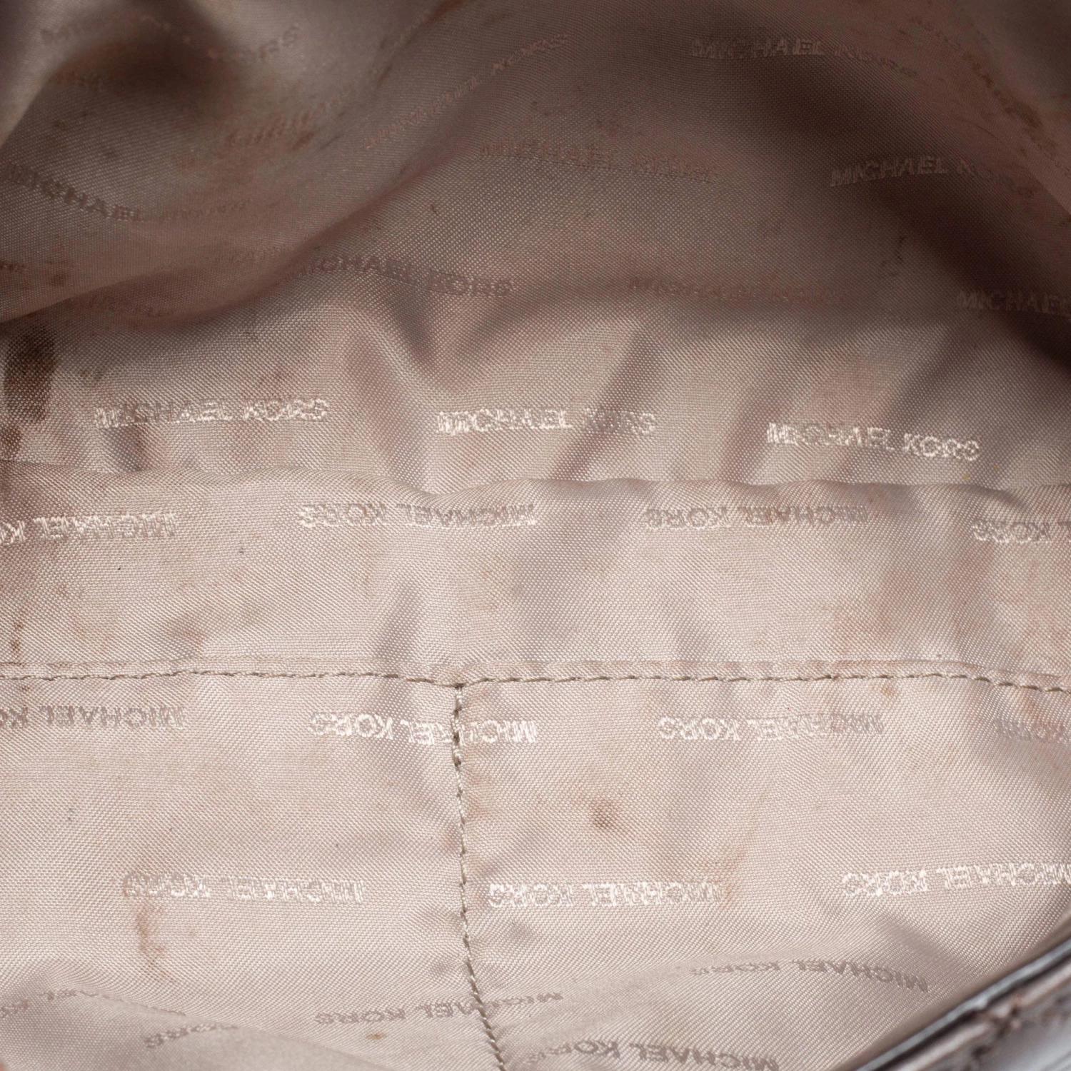 Michael Kors Dark Beige Quilted Leather Sloan Shoulder Bag For Women - Image 9