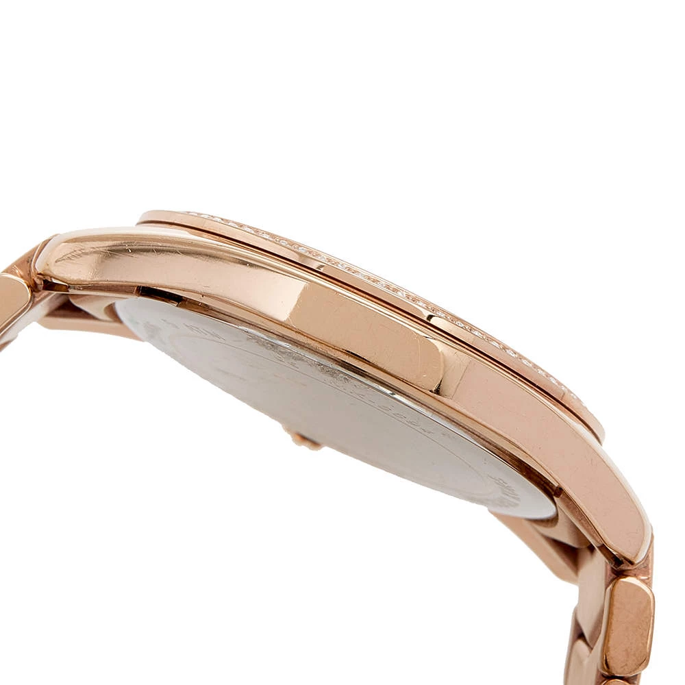 Michael Kors White Rose Gold Plated Stainless Steel Whitney MK6694 Women's Wristwatch 38 Mm For Women - Image 6